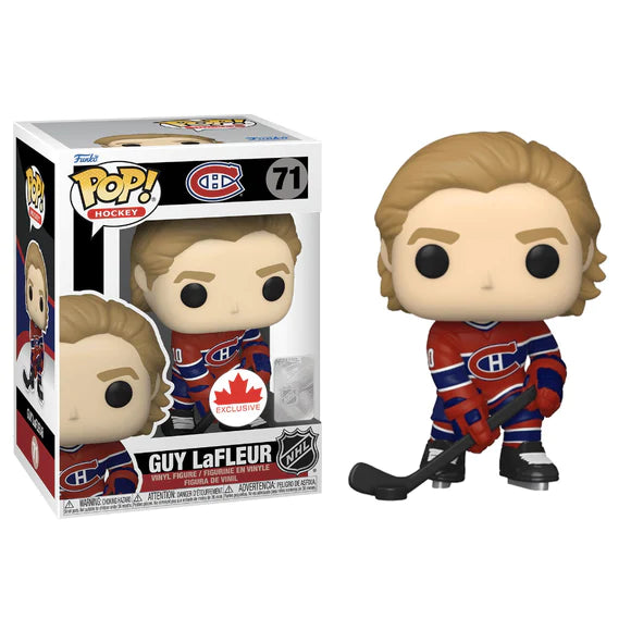 Funko Pop NHL Guy Lafleur (Red Uni) w/ SC Canadiens CDN Exclusive