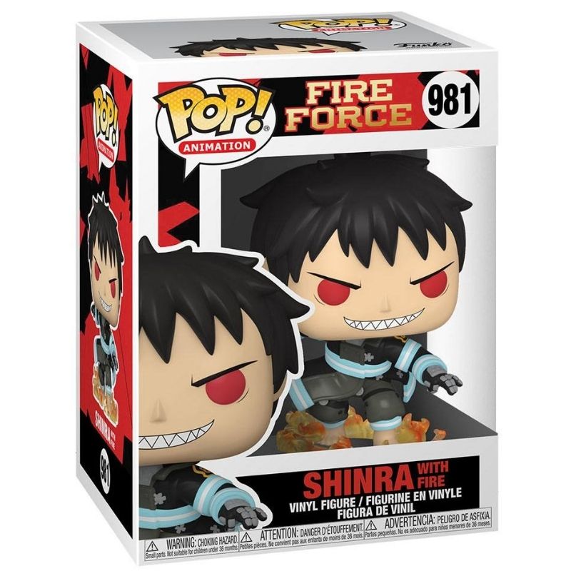 Funko Pop Fire Force - Shinra With Fire