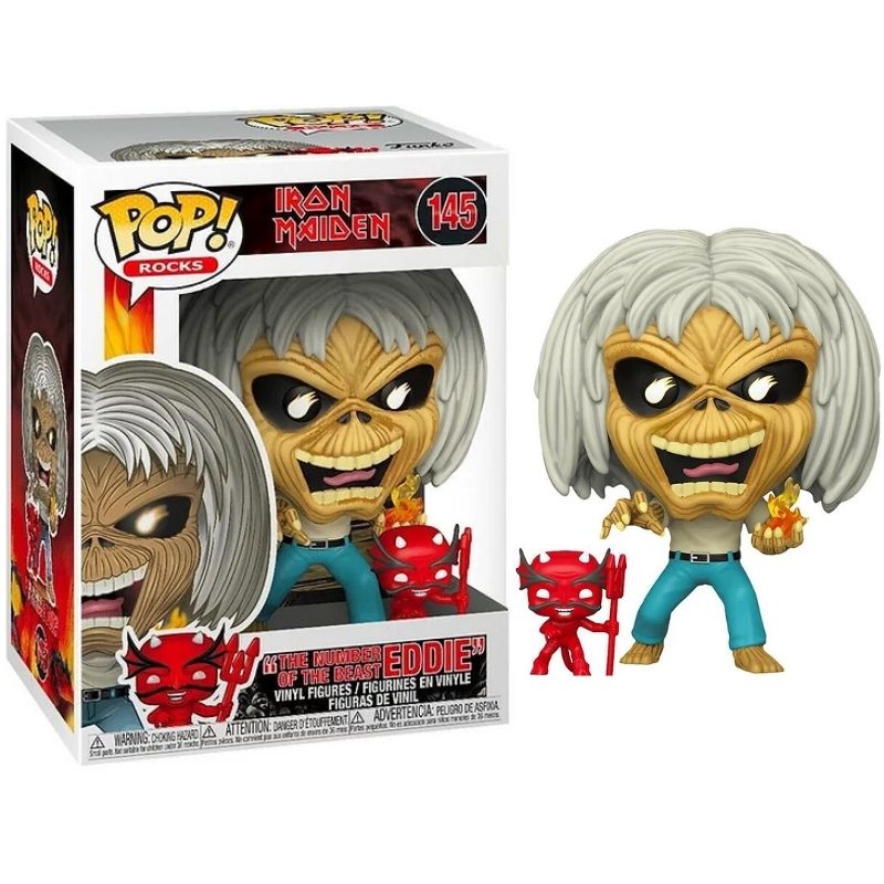 Funko Pop Iron Maiden - The Number Of The Beast Eddie