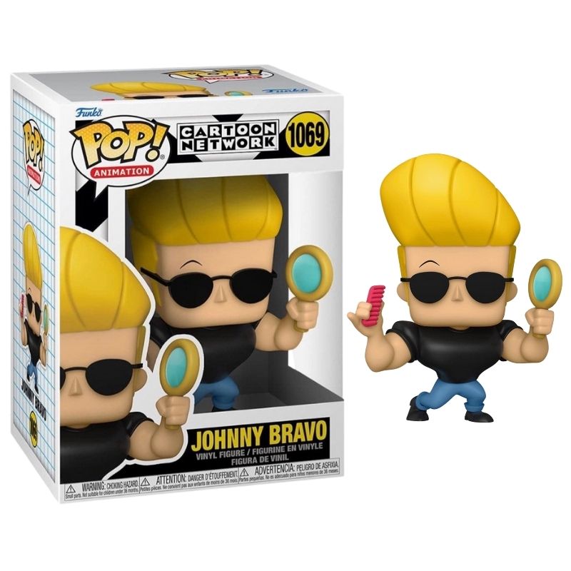 Funko Pop Johnny Bravo w/ Mirror & Comb