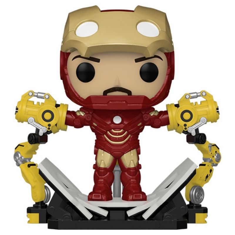 Funko Pop Marvel Iron Man - Iron Man W Gantry PX GITD