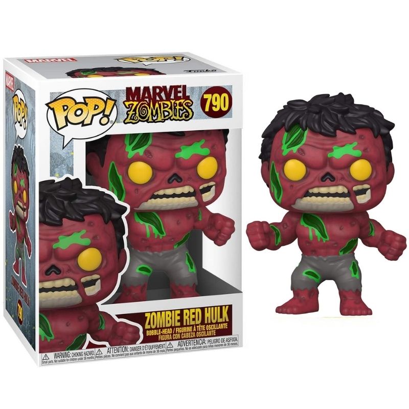 Funko Pop Marvel Zombies - Zombie Red Hulk