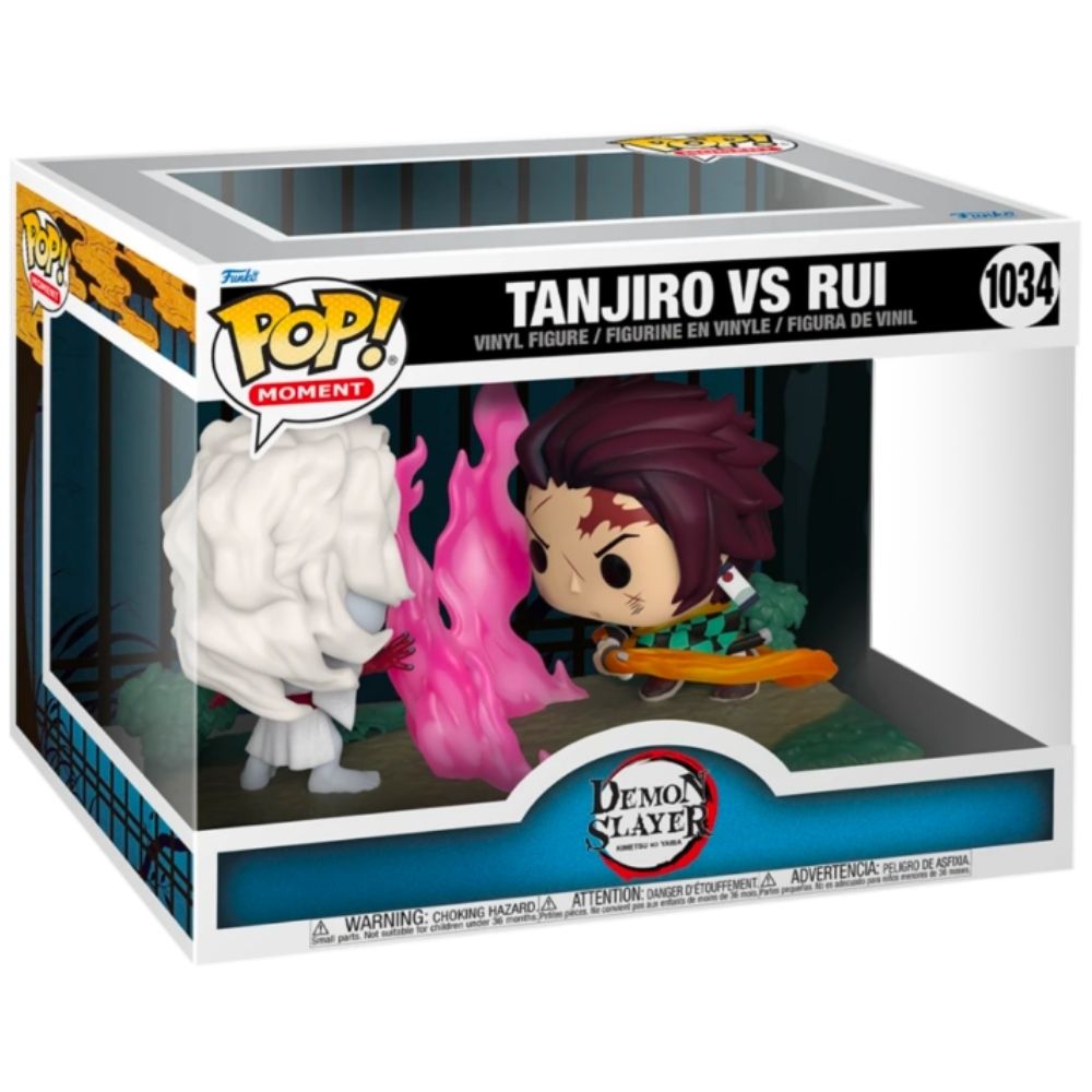 Funko Pop Moments Demon Slayer - Tanjiro Vs Rui