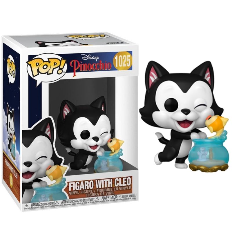 Funko Pop Pinocchio - Figaro With Cleo