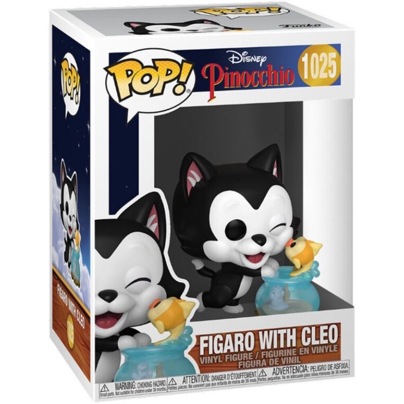 Funko Pop Pinocchio - Figaro With Cleo