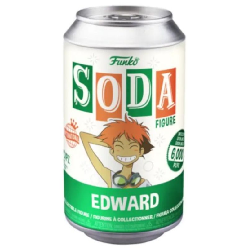 Funko Pop Soda Can Vinyl Figure - Cowboy Bebop Edward