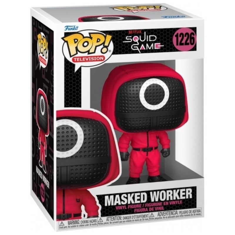 Funko Pop Squid Game - Red Soldier w/ Mask