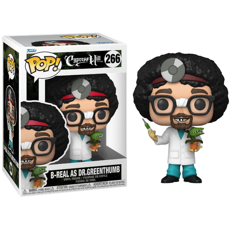 Funko Pop Music - Cypress Hill B Real As Dr. Greenthumb