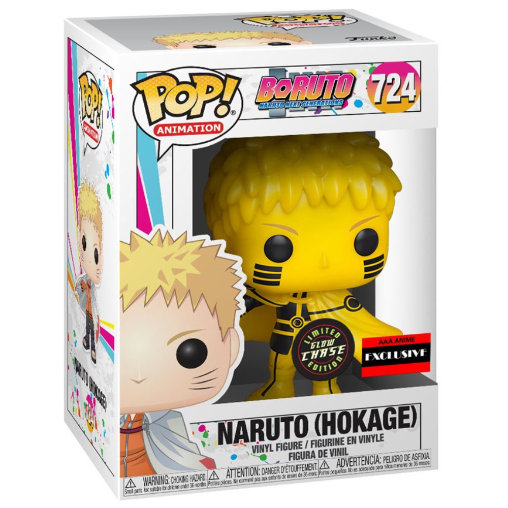 Funko Pop Boruto - Naruto (Hokage) AAA EX Glow Chase Limited