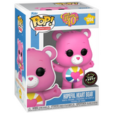 Funko Pop Care Bears 40th Anniversary - Hopeful Heart Bear (Glow) Chase EX