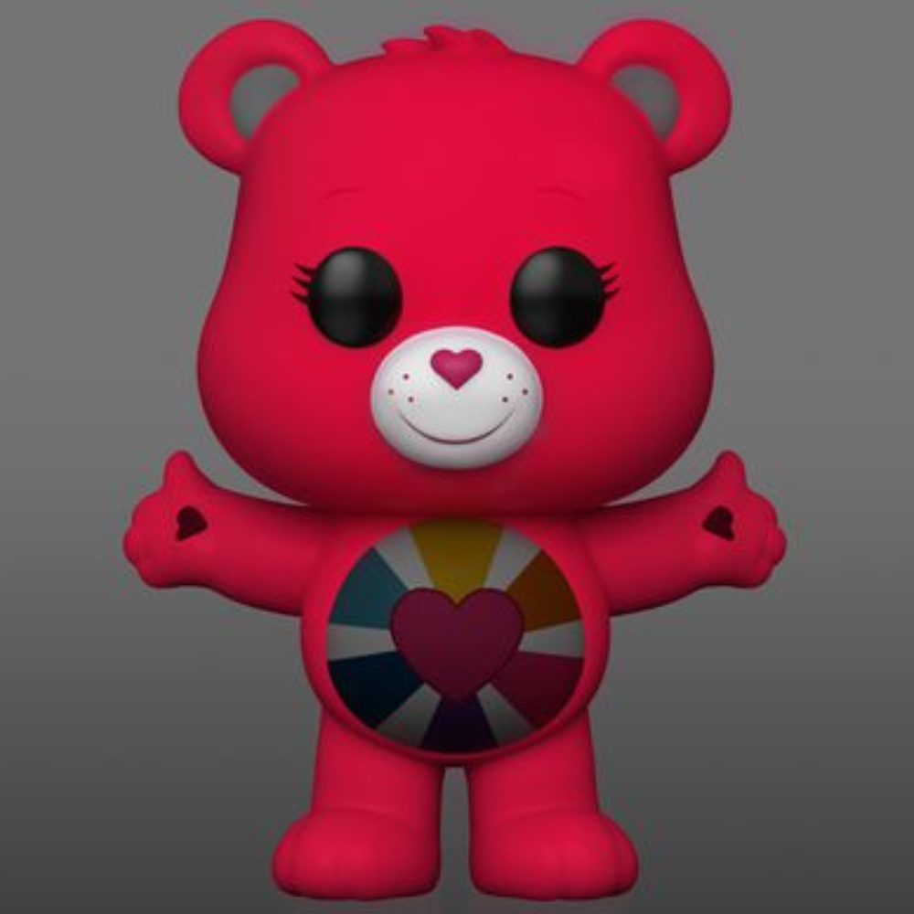 Funko Pop Care Bears 40th Anniversary - Hopeful Heart Bear (Glow) Chase EX