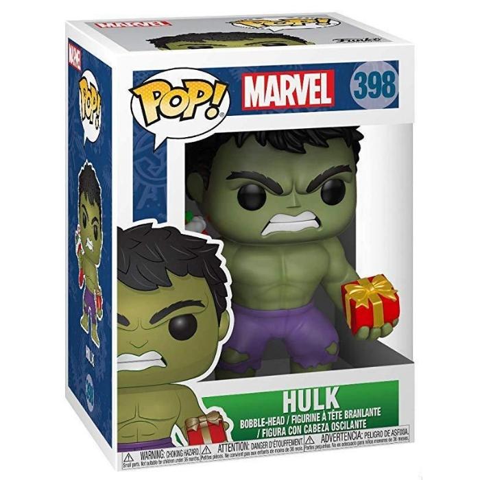 Funko Pop Marvel Holiday - Hulk Bobble-Head