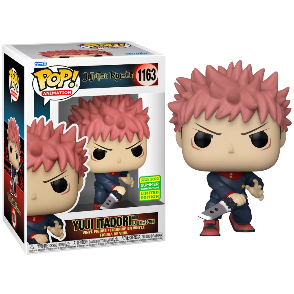 Funko Pop Jujutsu Kaisen - Yuji Itadori w/ Slaughter Demon Summer Convention EX 2022