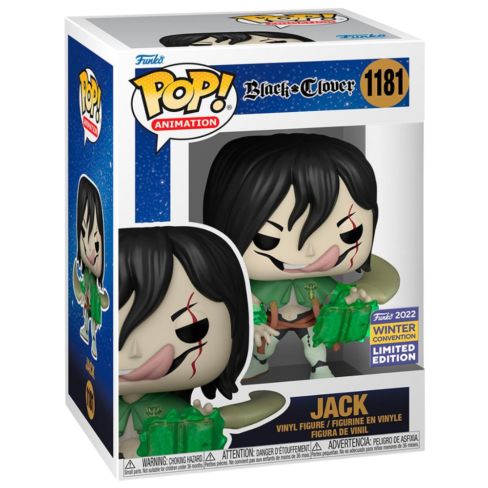 Funko Pop Black Clover - Jack 2022 Winter Convention EX