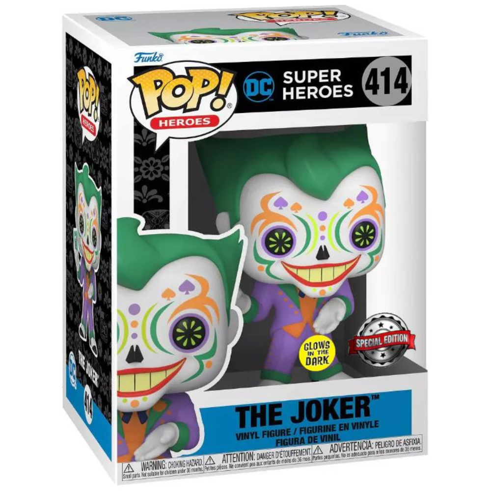 Funko Pop DC Super Heroes - The Joker (GITD) Special Edition EX