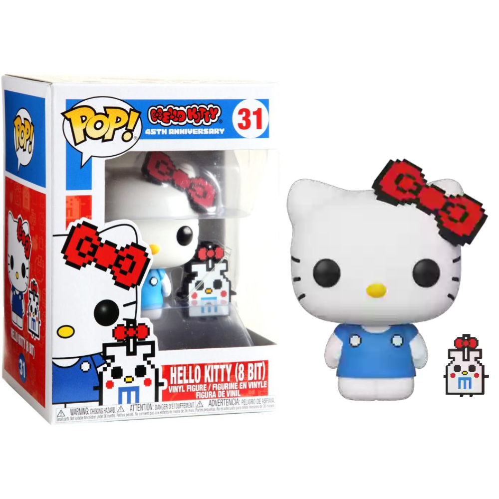 Funko Pop Hello Kitty 45th Anniversary - Hello Kitty 8 Bit