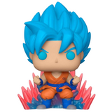 Funko Pop Dragon Ball Super - SSGSS Goku (Kaio-Ken Times Twenty) GITD BoxLunch EX