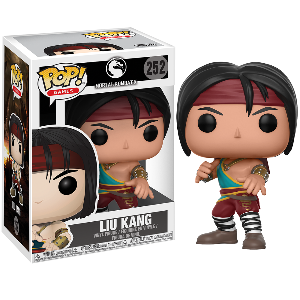 Funko Pop Mortal Kombat X - Liu Kang