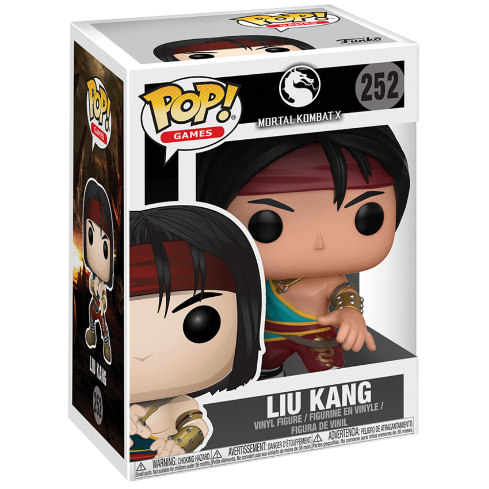 Funko Pop Mortal Kombat X - Liu Kang