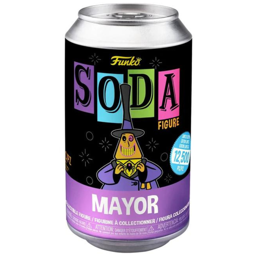 Funko Pop Soda Can Vinyl Figure - NBX Mayor (BLKLT)