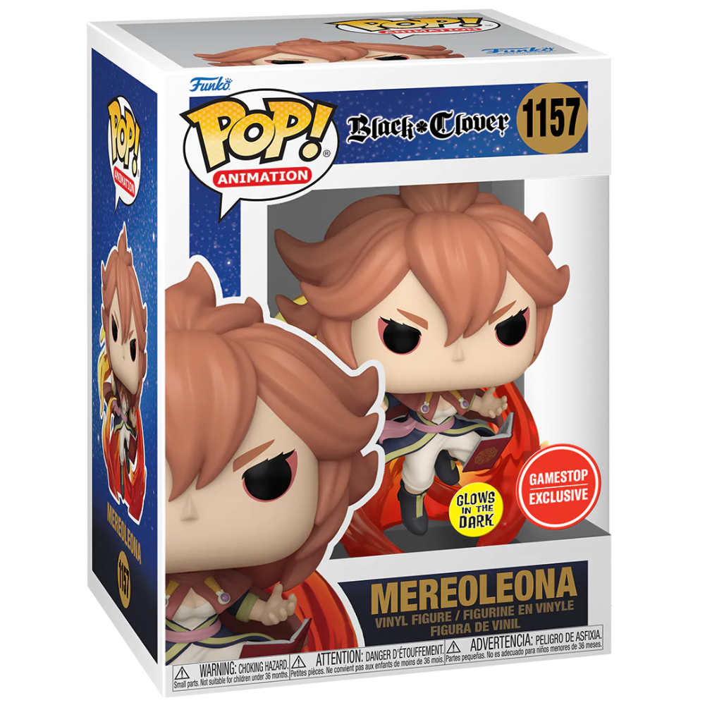 Funko Pop Black Clover - Mereoleona GITD GameStop EX