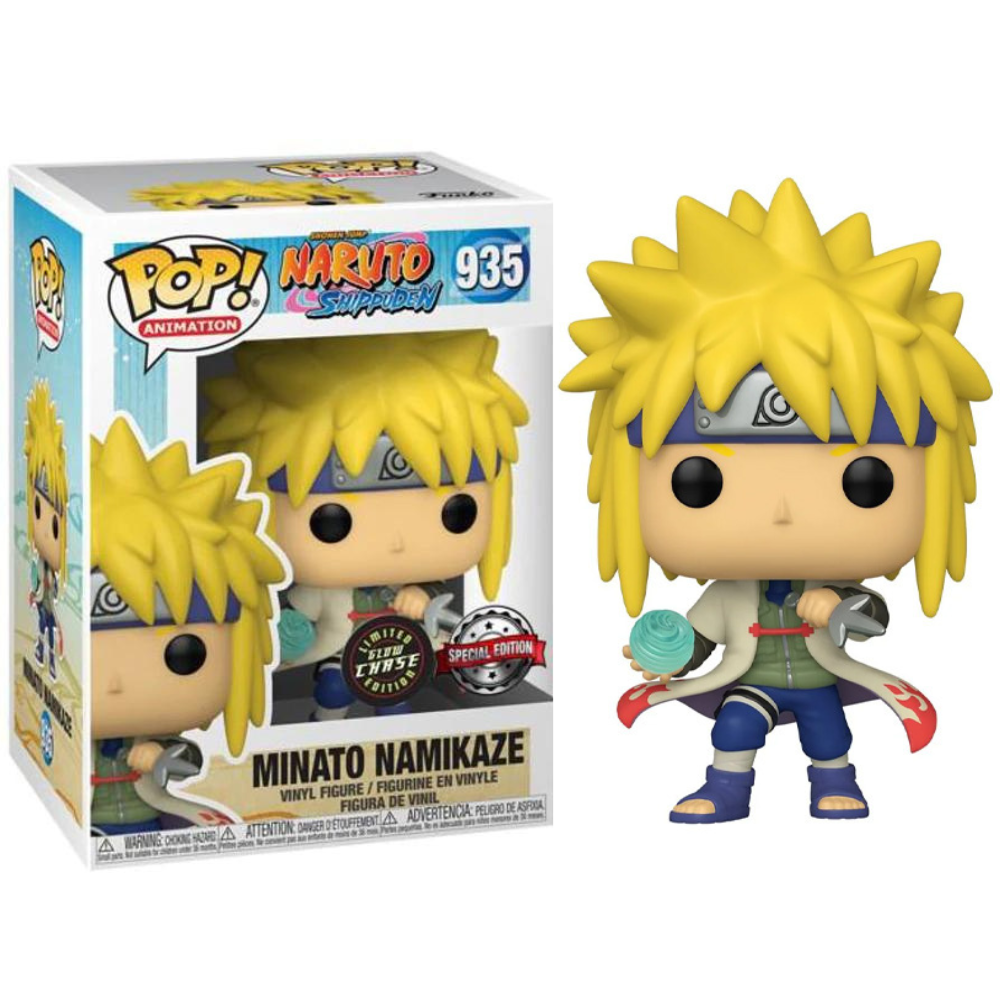Funko Pop Naruto Shippuden - Minato Namikaze SE EX Glow Chase Limited