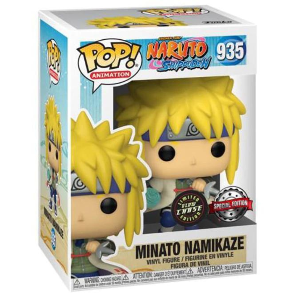 Funko Pop Naruto Shippuden - Minato Namikaze SE EX Glow Chase Limited