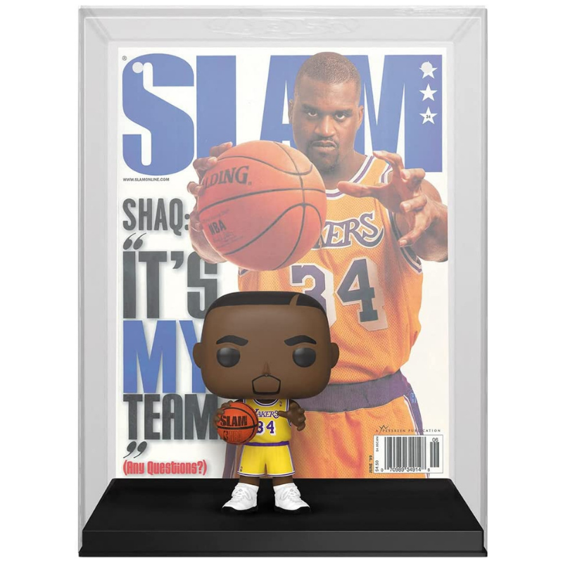 Funko Pop NBA Slam Cover Shaquille O'Neal w/ Protector
