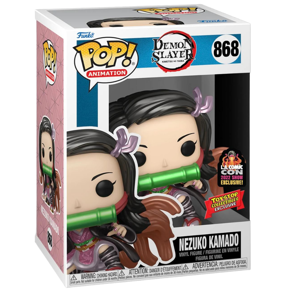 Funko Pop Demon Slayer - Nezuko Kamado ToyStop 2022 LA Comic Con EX