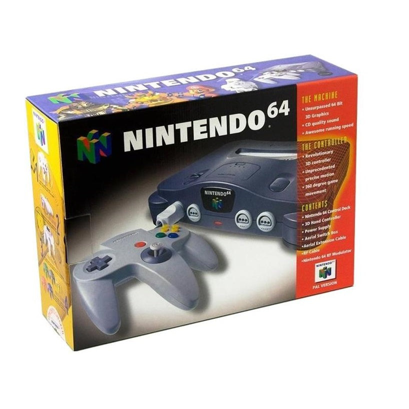 Nintendo 64 Console Complete Box