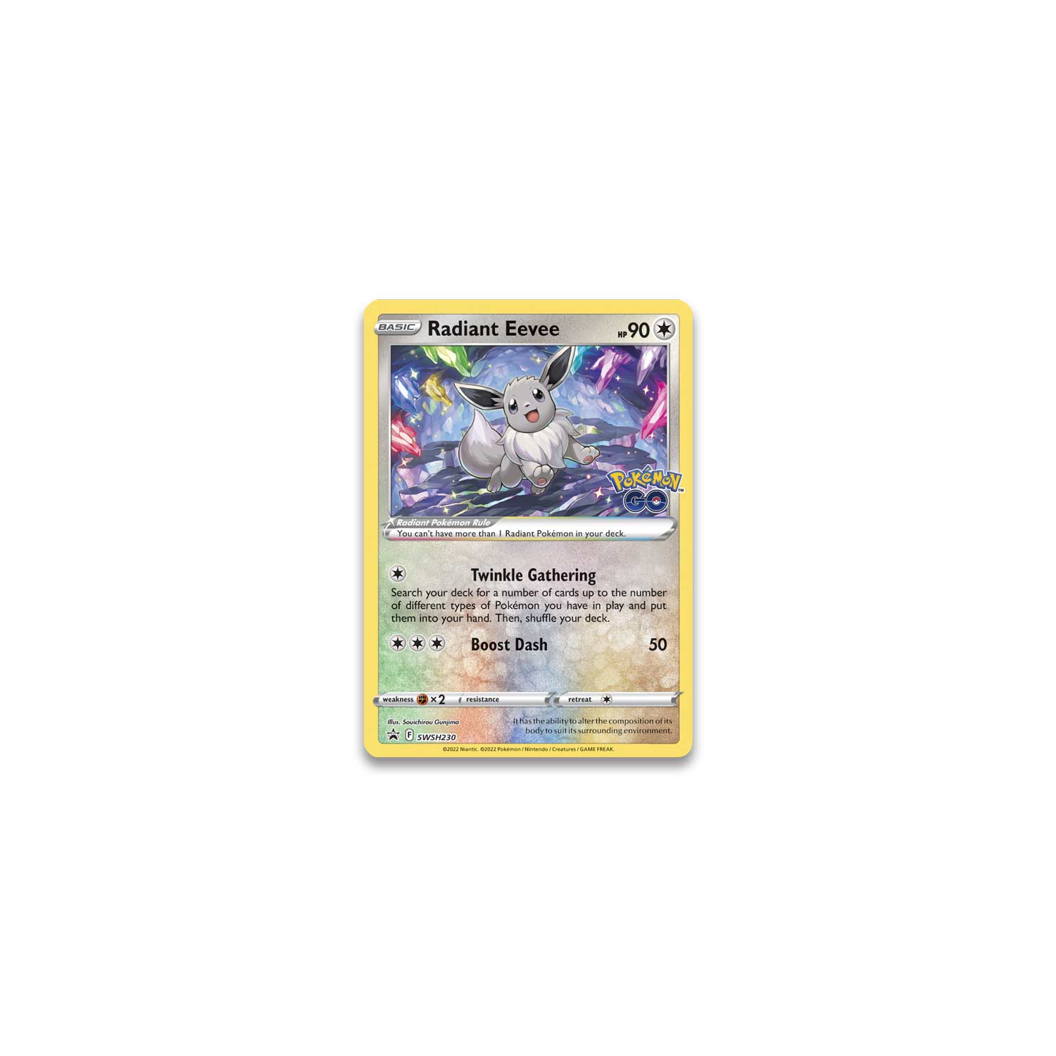 Pokemon TCG: Pokemon GO Premium Collection - Radiant Eevee