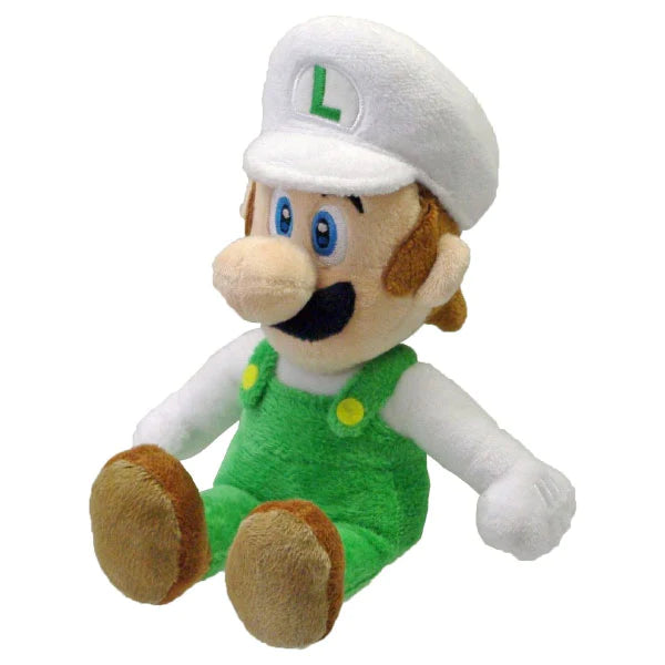 Super Mario All Stars Fire Luigi 9" Plush