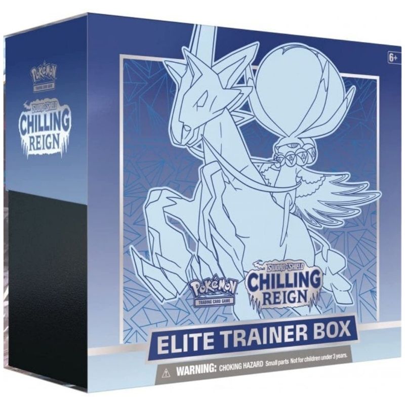 Pokemon Sword And Shield Chilling Reign Elite Trainer Box