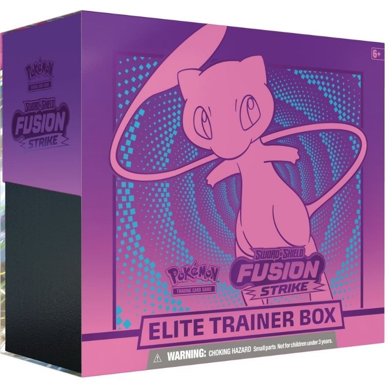 Pokemon Sword And Shield Fusion Strike Elite Trainer Box