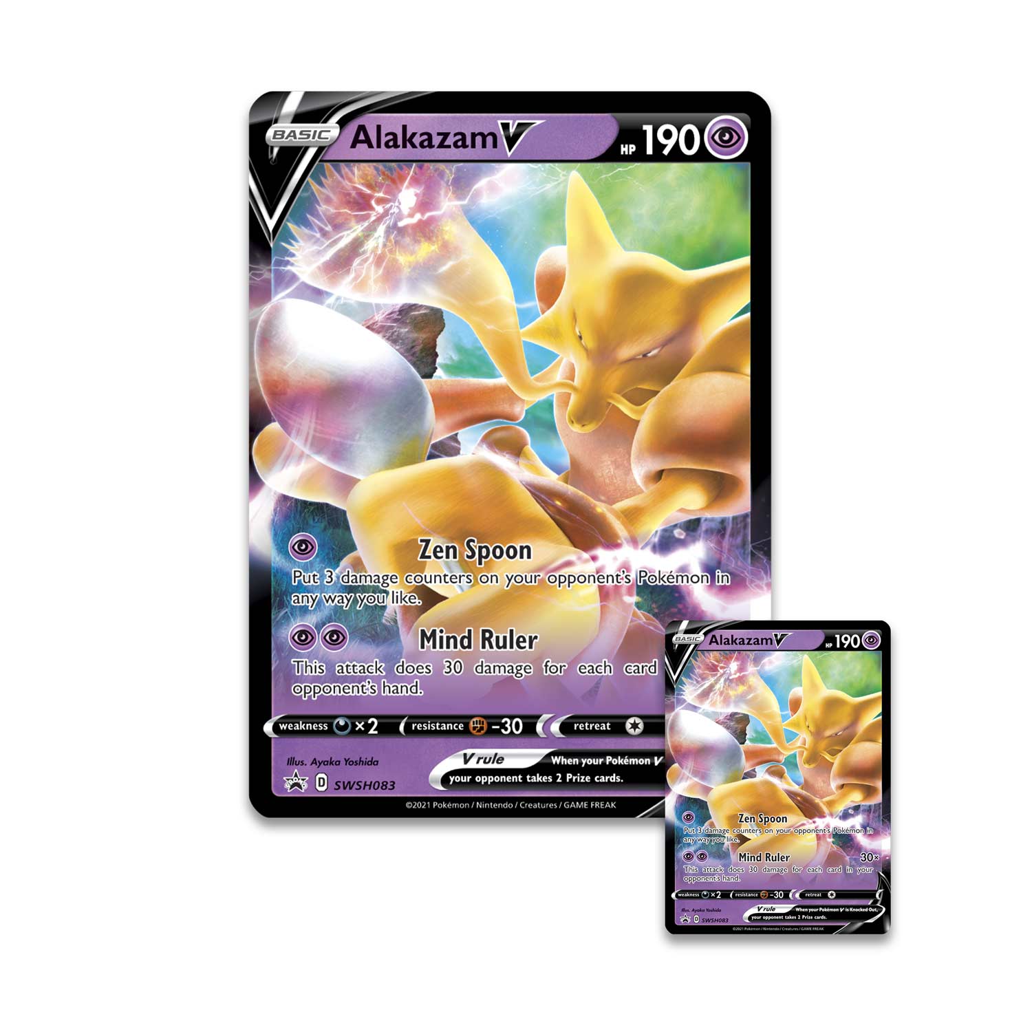 Pokemon TCG Alakazam V Box