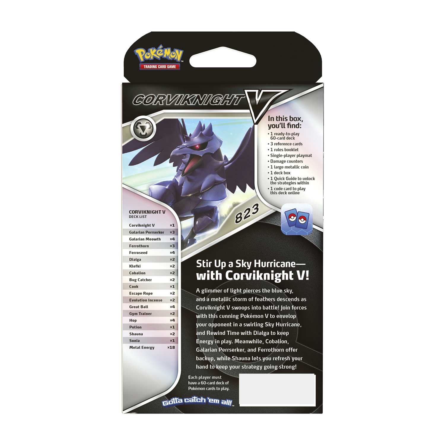 Pokemon TCG: Corviknight V Battle Deck