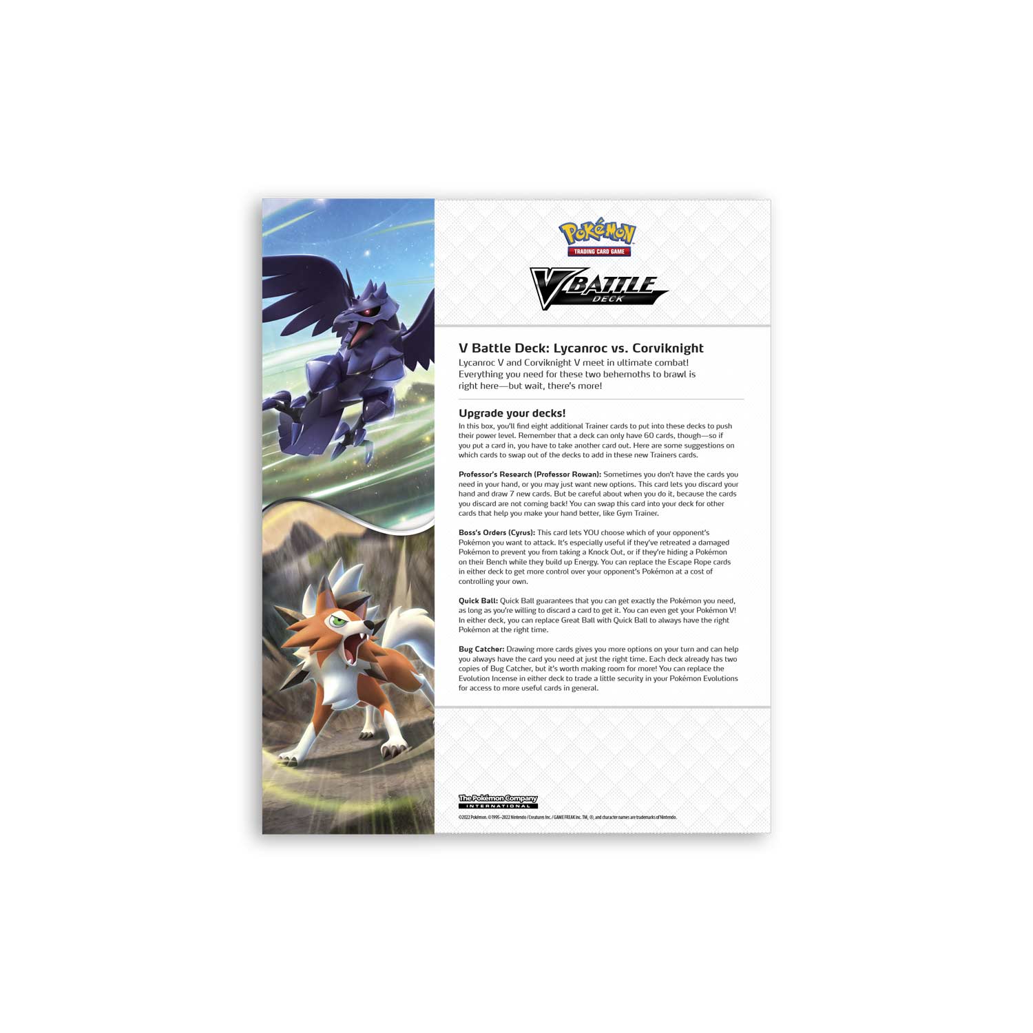 Pokemon TCG: Corviknight V Battle Deck