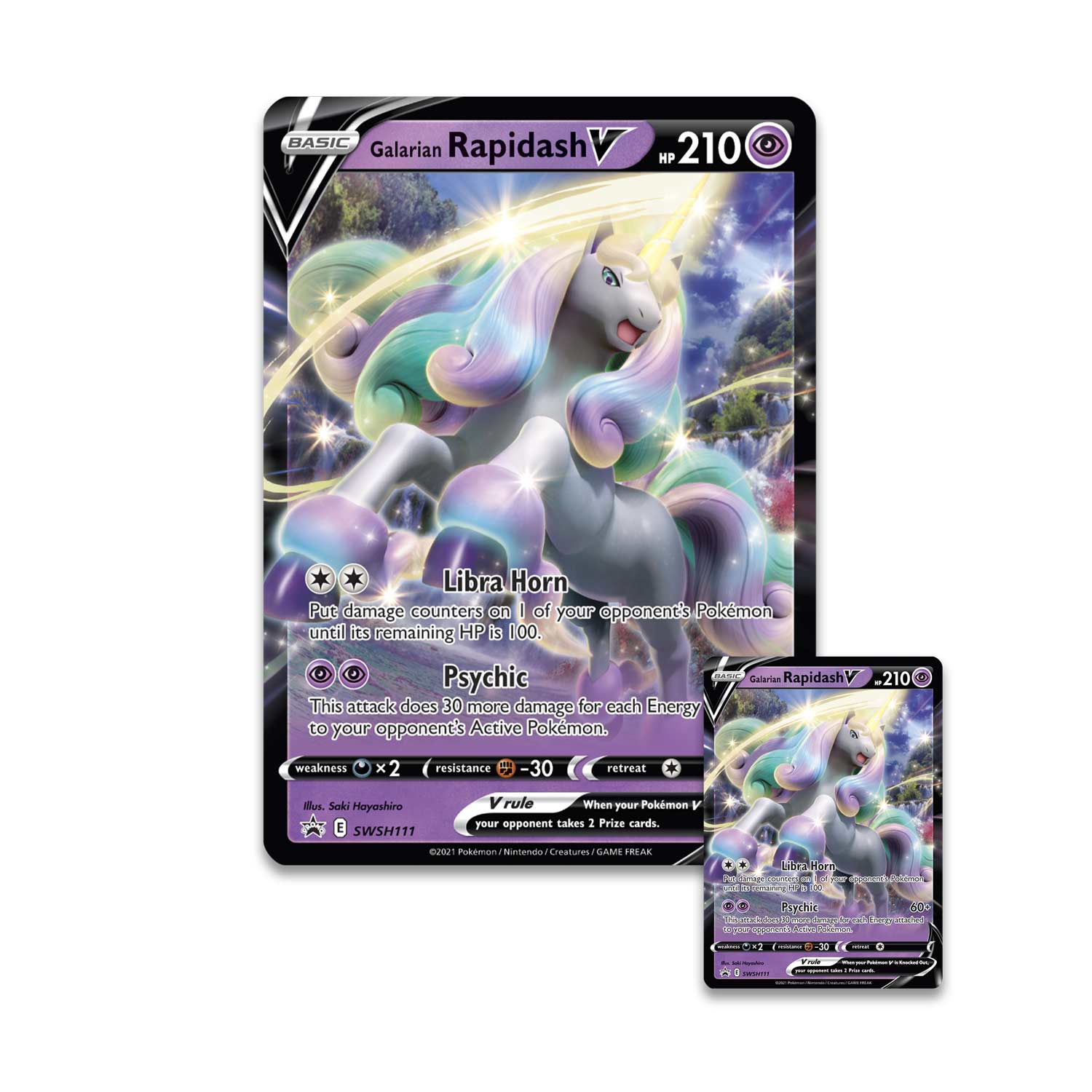 Pokemon TCG Galarian Rapidash V Box