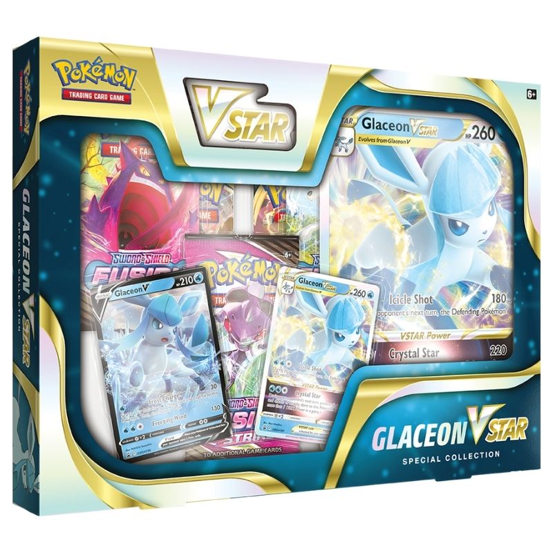 Pokemon TCG: Glaceon V Star Special Collection Box