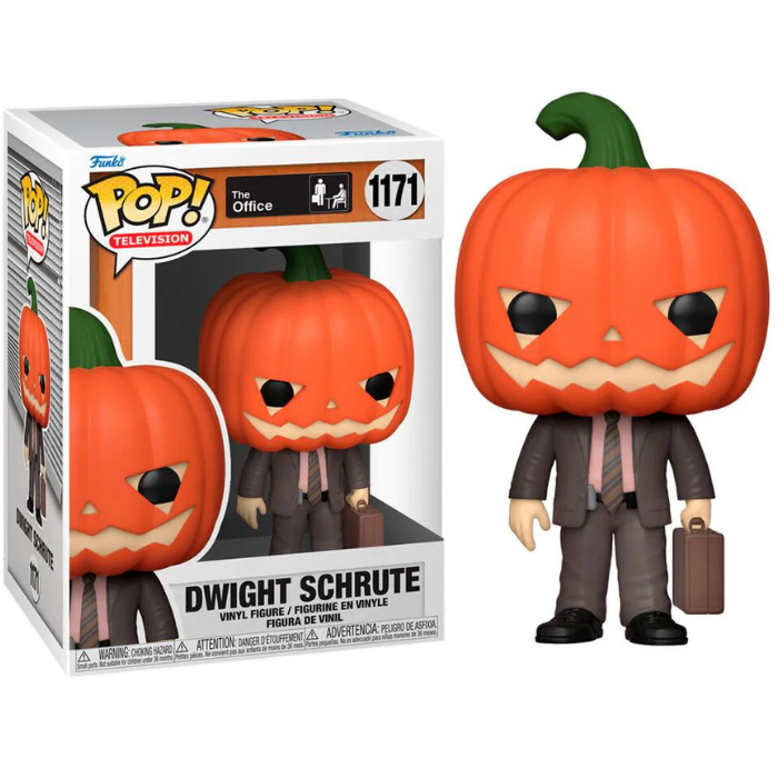 Funko Pop The Office - Dwight Schrute w/ Pumpkinhead