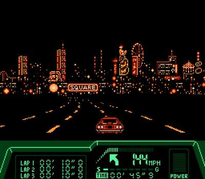 Rad Racer II Loading Screen