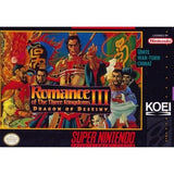 Romance Of The Three Kingdoms III Dragon Of Destiny