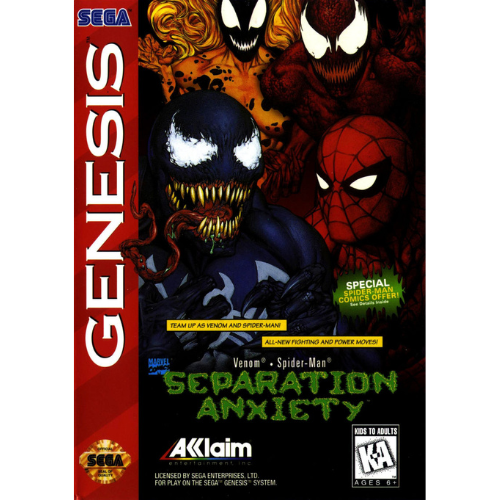 Venom Spider-Man: Separation Anxiety