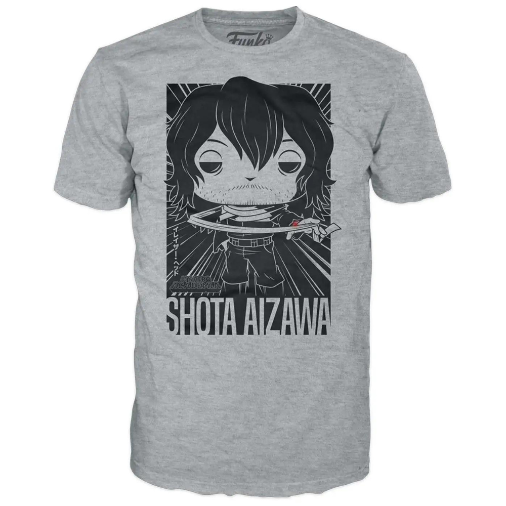 Funko My Hero Academia Pop & Tee (L) Bundle - Shota Aizawa (Metallic)