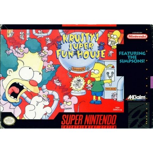Simpsons Krusty's Super Funhouse