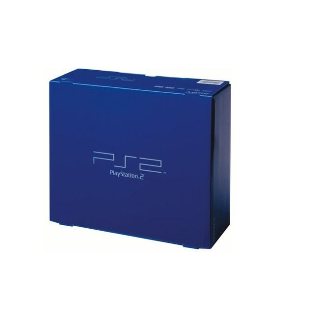 Sony Playstation 2 Fat Blue Complete Box