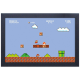 Super Mario Bros Level 1-1 Framed Print