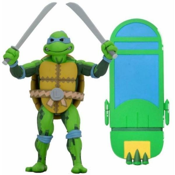 Leonardo TMNT Turtles In Time Action Figure Loading Screen
