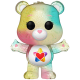 Funko Pop Care Bears 40th Anniversary - True Heart Bear (Translucent) Chase EX