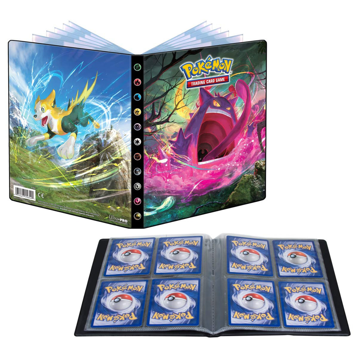 Ultra PRO Pokemon Sword & Shield Fusion Strike 4-Pocket Portfolio
